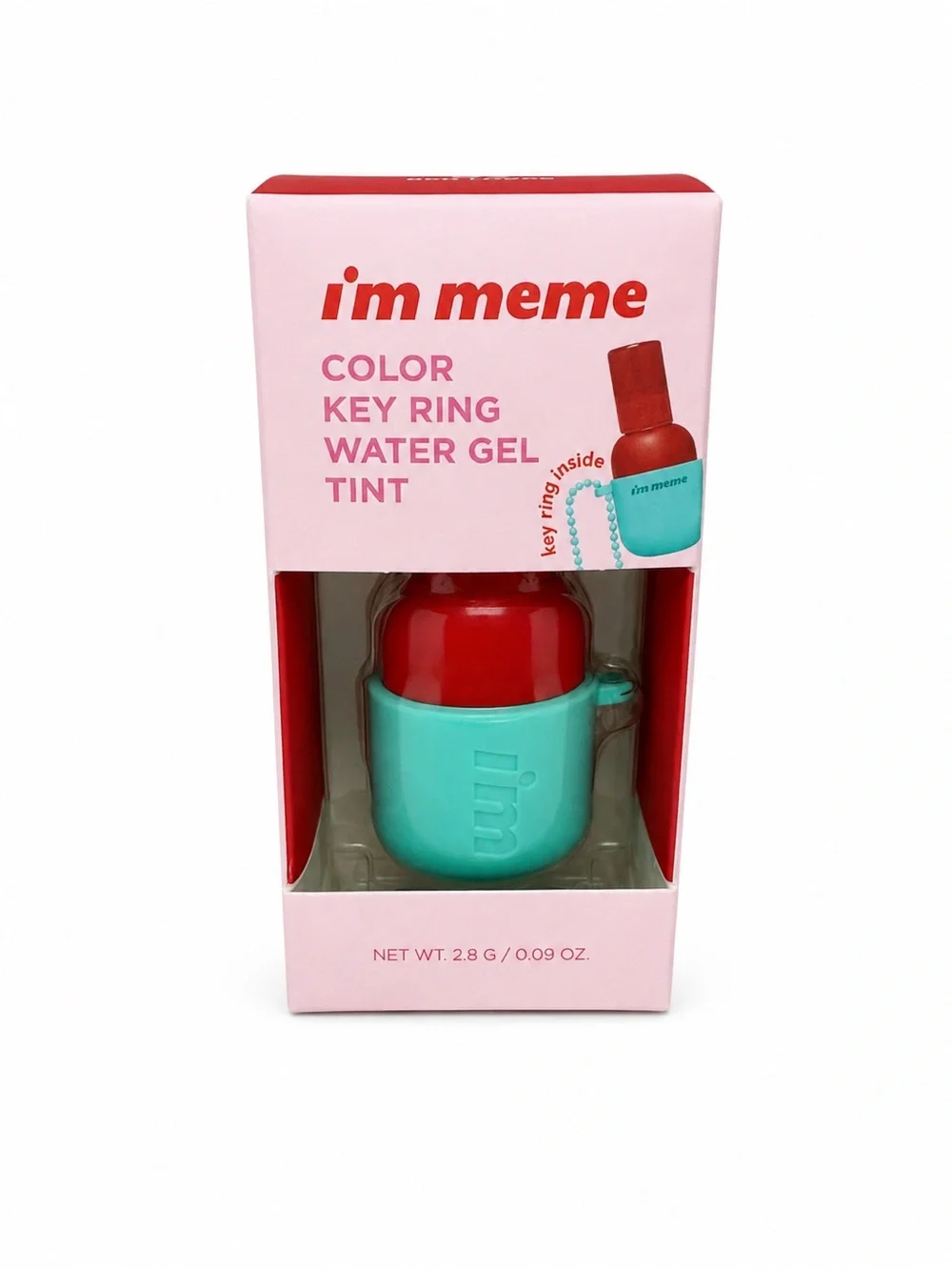 Meme Water Gel Tint in Red and Teal